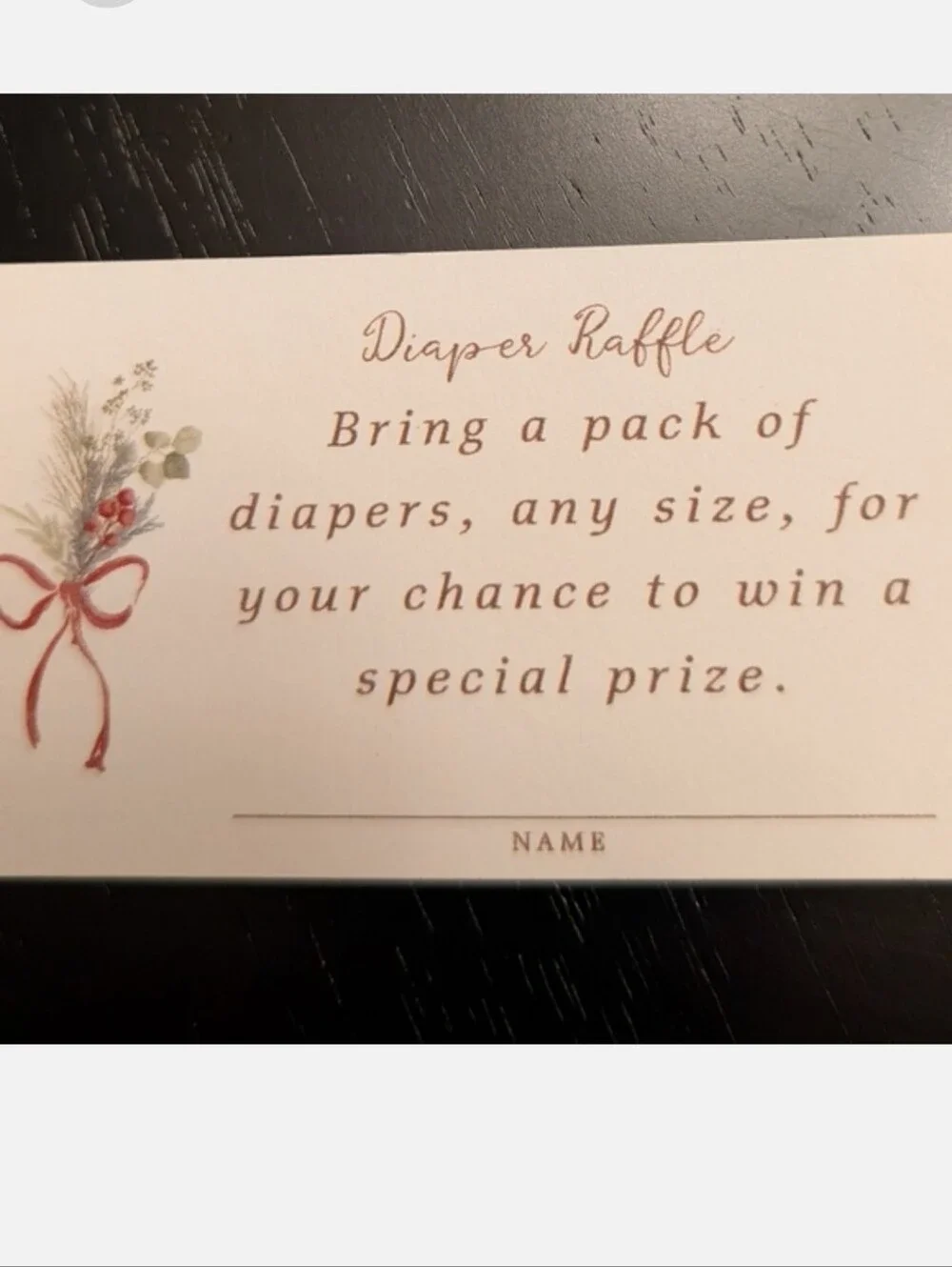 Baby Shower Supplies